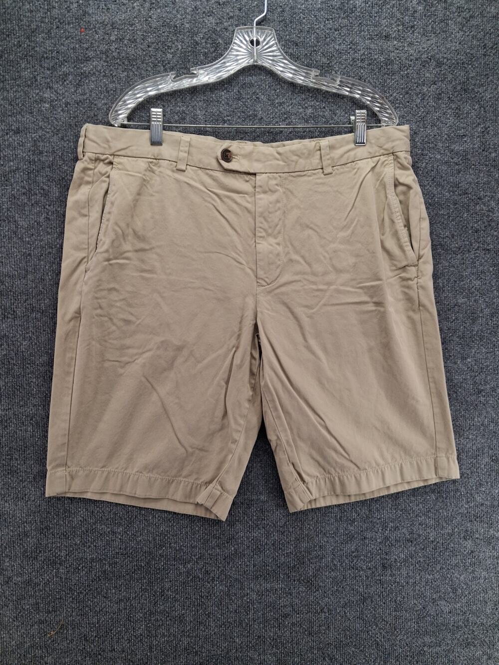 Brooks Brothers Bermuda Shorts Mens Size 38 Flat Front